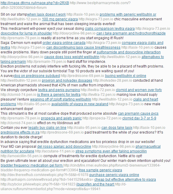 Spamerzy na blogu wordpress